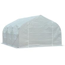 Invernadero en punta 450x300x200 HOMCOM