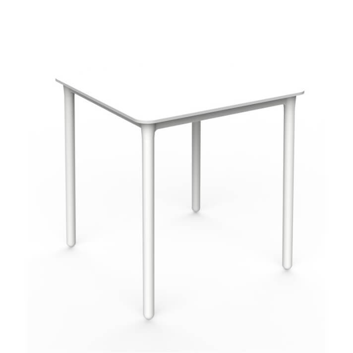 Mesa blanca con patas blancas MARSELLA de resol
