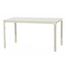 Mesa blanca 140x80 ALEGRIA ALUMINIO de resol