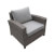 Sillón gris ORIENT de Resol