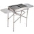 Barbacoa de carbón plegable para campings - Outsunny