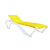 Set de 2 tumbonas blancas con textilene amarillo MArina Club Resol