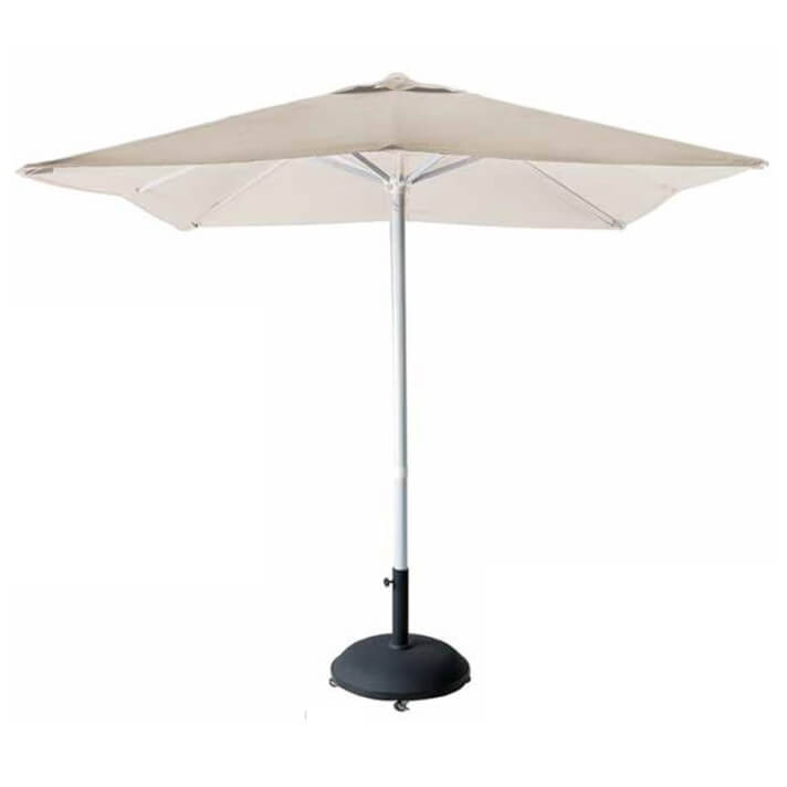 Parasol cuadrado beige A3 de Resol
