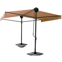 Marquesina plegable marrón de Resol