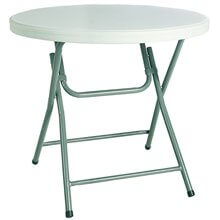 Mesa redonda h74 gris HAMLET de Resol