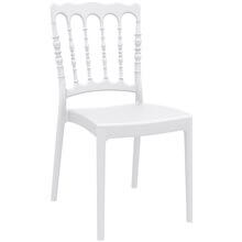 Set de 4 sillas blancas Napoleon Resol