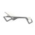 Set de 2 tumbonas gris oscuro textilene blanco Sky Club Resol
