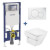 Pack inodoro HALL Roca y cisterna Geberit DUOFIX 8cm