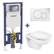 Pack inodoro VICTORIA Roca y cisterna Geberit DUOFIX 8cm