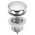 Desagüe click-clack Cromo para lavabos b10