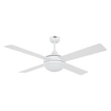 Ventilador blanco con luz ICARIA de Faro