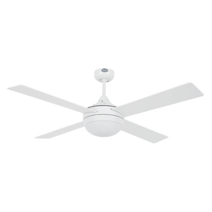 Ventilador blanco con luz ICARIA de Faro