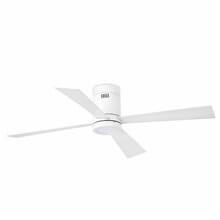 Ventilador blanco con luz TIMOR de Faro
