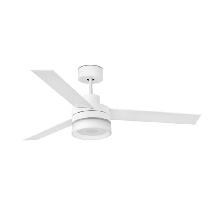 Ventilador blanco con luz ICE SPEAKER de Faro