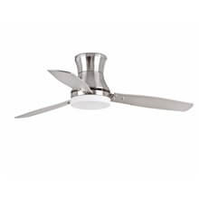 Ventilador níquel mate con luz TONSAY de Faro
