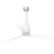 Ventilador blanco mate palas transparentes ETERFAN de Faro