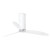 Ventilador blanco brillo palas transparentes TUBE FAN de Faro