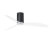 Ventilador negro mate palas transparentes MINI TUBE FAN de Faro