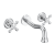 Grifo bimando empotrado para lavabo Carmen Roca