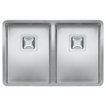 Fregadero Texas Doble 30x40/30x40 Inox Galindo