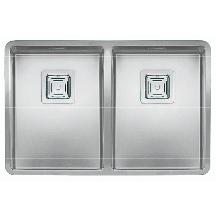 Fregadero Texas Doble 30x40/30x40 Inox Galindo