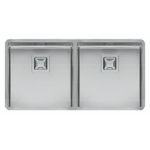 Fregadero Texas Doble 40x40/40x40 Inox Galindo