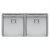 Fregadero Texas Doble 40x40/40x40 Inox Galindo