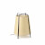 Lámpara sobremesa beige pequeña AKANE-G 20W Faro