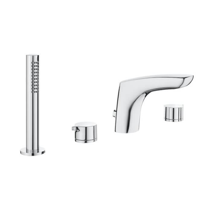 Grifo corto de repisa baño-ducha Insignia Roca