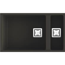 Fregadero de 1 cuba y media Brown 75 x 45cm Zie Poalgi