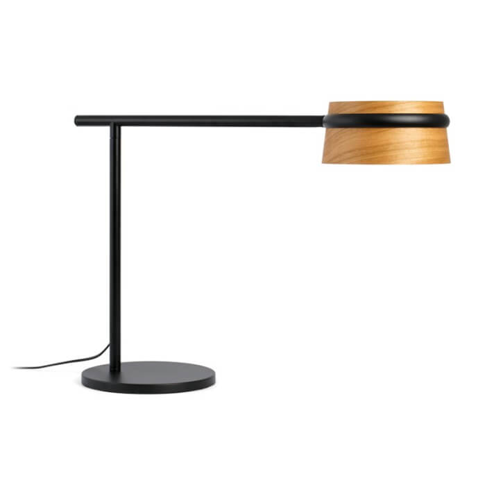 L&aacute;mpara sobremesa negra LOOP 6W Faro