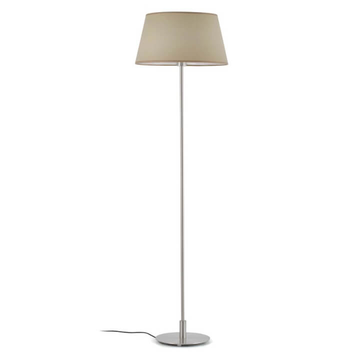 Lámpara pie beige MITIC 60W Faro