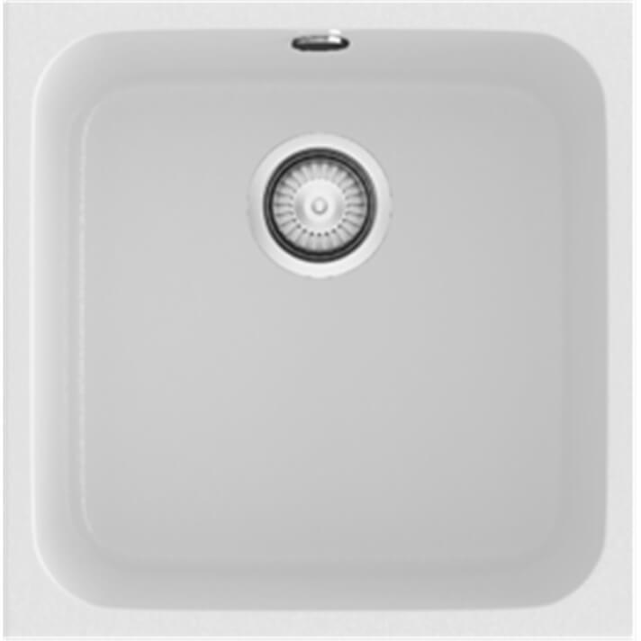 Fregadero de 1 cuba Blanco 44 x 44,5cm Gandia Poalgi 