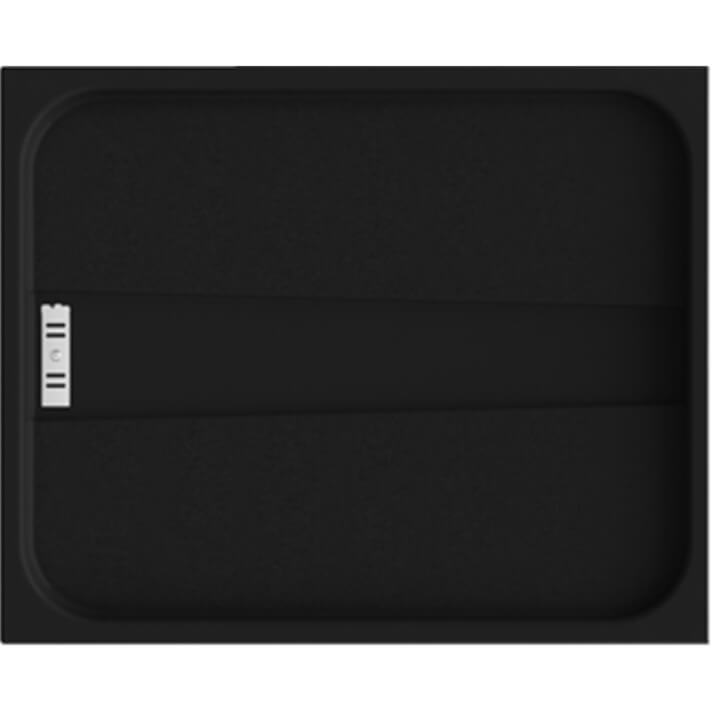 Escurridor para fregaderos negro 54 x 44,5cm Gandia Poalgi 