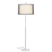 Lámpara pie níquel mate SABA 60W Faro