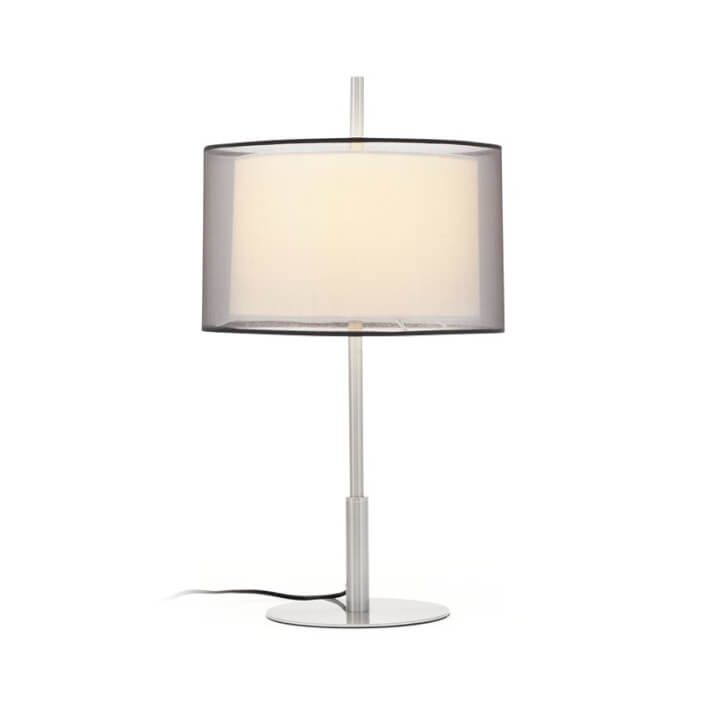 L&aacute;mpara sobremesa n&iacute;quel mate SABA 40W Faro