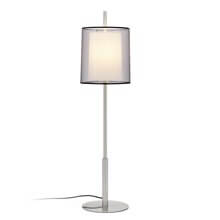 Lámpara sobremesa níquel mate alta SABA 40W Faro