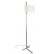 Lámpara pie aluminio y blanco STAND UP 20W Faro