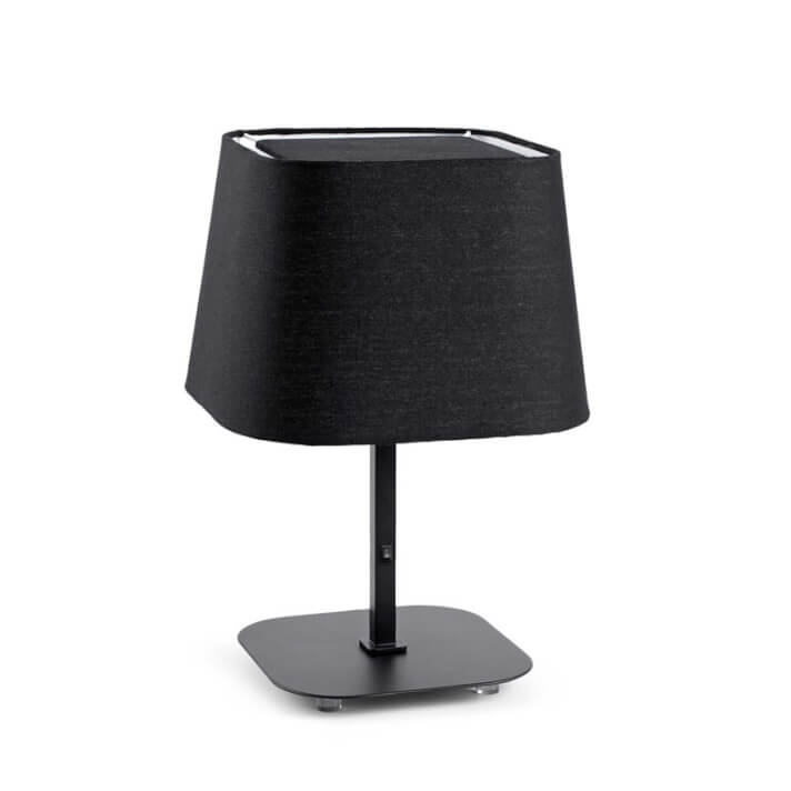 L&aacute;mpara sobremesa negra SWEET 20W Faro