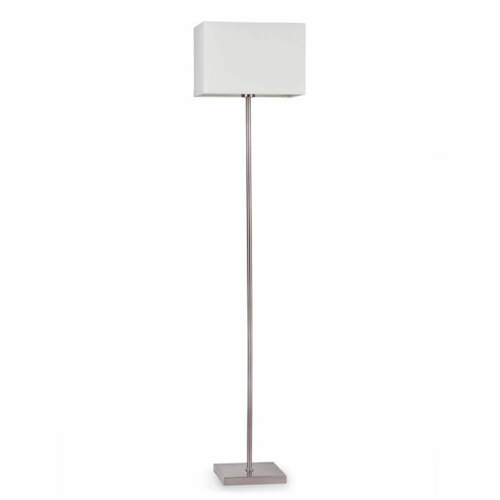 Lámpara pie blanco THANA 100W Faro