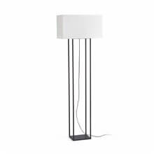Lámpara pie marrón VESPER 20W Faro
