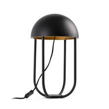 Lámpara sobremesa negro y oro JELLYFISH LED 6W Faro