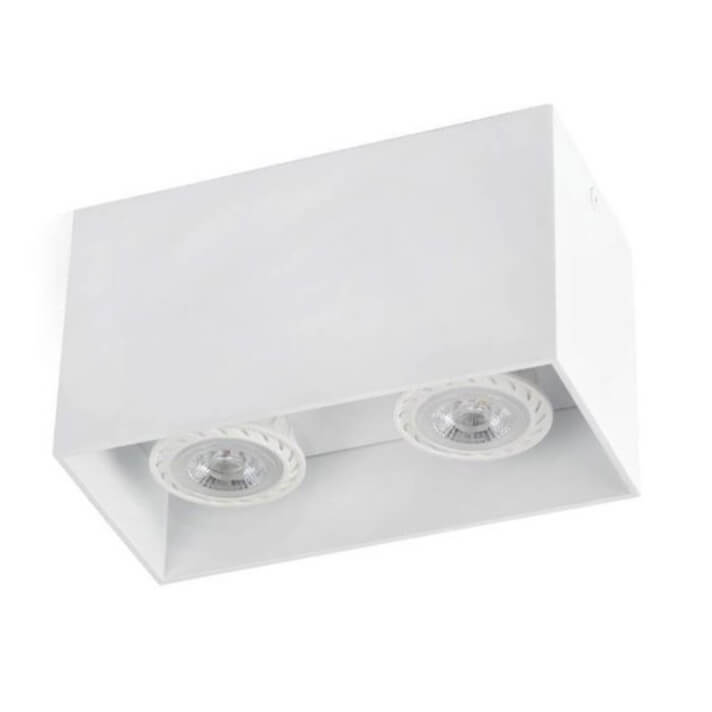 Lampara plaf&oacute;n TECTO-2 GU10 50W Faro