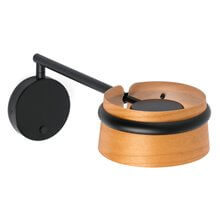 Aplique LOOP LED negro con brazo articulado Faro