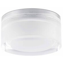 Lámpara empotrable EBBA LED blanca y transparente Faro