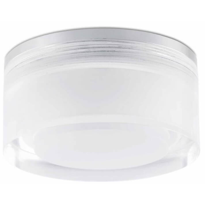 L&aacute;mpara empotrable EBBA LED blanca y transparente Faro