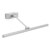 Lámpara iluminacuadros MAGRITTE-3 LED níquel mate 12W Faro