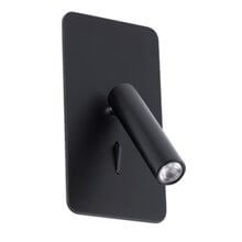 Empotrable negro SUAU LED para lectura Faro