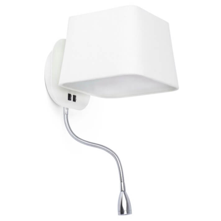Aplique SWEET 1L con lector LED Faro