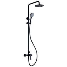 Columna de ducha negra Imex Luxor